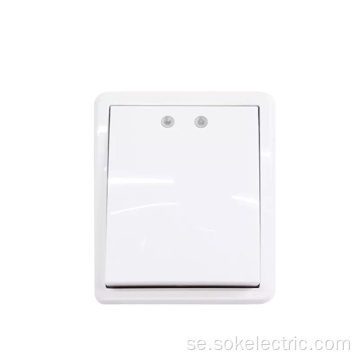 1Gang1Way Switch med LED-indikator Ytmonterad IP20